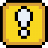 Retro Block - Exclamation Icon